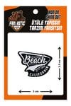 Ütü Ile Yapışan Dokuma Arma Patch, Beach
