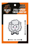 Ütü Ile Yapışan Dokuma Arma Patch, Kuzu Bebek Deseni