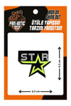 Ütü Ile Yapışan Dokuma Arma Patch, Star