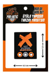 Ütü Ile Yapışan Dokuma Arma Patch, X Not Entered