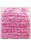 yapay gül, yapay tüllü çiçek, süsleme çiçek, taç yapımı çiçek, 140 adet