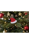 Yılbaşı Süsü, Noel Şapkası Süsü, Keçe Yılbaşı Ağacı Süsü Çam Ağacı Süsü, Noel Süsü 10'lu