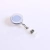 Yoyo Yaka Kartlığı 25 Adet Beyaz –  Retractable Badge Reel – Transparent, Metal Clip 25 Peaces White
