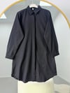 Basic Oversize Tunik Gömlek Siyah