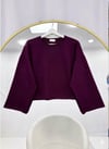 Basic Oysho Bluz Bordo