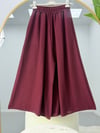Cepli pantolon etek Bordo