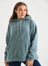 Kadın Kapşonlu Sweatshirt Haki
