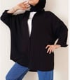 Kadın Oversize Gömlek Siyah