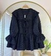 Kadın püsküllü kimono lacivert