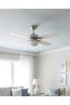 4 Kanatlı Metal Dekoratif Tavan Vantilatörü 60W KCF283