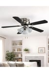 5 Kanatlı Metal Dekoratif Tavan Vantilatörü 60W KCF284