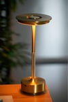 ALTIN DOKUNMATİK LEDLİ MASA LAMBASI 27CM