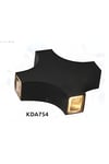 DEKORATİF STAR DUVAR APLİĞİ — KDA754 / 4W / 3000K SARI IŞIK/ IP54