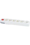 HV4361.1 – 6’lı Anahtarlı Klemensli Topraklı Grup Priz (3×1mm²)