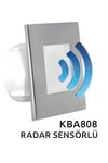 KBA808 HAREKET SENSÖRLÜ DEKORATİF DUVAR APLİĞİ — 3W / IP20 - GÜNIŞIĞI