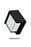 KDA735 DEKORATİF LED APLİK 5W 450 Lümen ABS - KARE -Gün Işığı