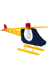 KDF001H ÇOCUK ODASI HELİKOPTER SARKIT AVİZE — RENKLİ TASARIM / E27 DUY - SİYAH