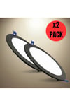 KDL405 Slim LED Panel 2'Adet Spot Gömme 9W 765 Lümen - 4000K - Doğal Beyaz