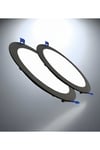 KDL407B Slim LED Panel 2'li Spot Gömme 24W 1920 Lümen -Beyaz-6500K