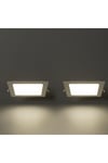 KDL410 Slim Kare LED Spot Gömme 3W 255 Lümen -4000K - Doğal Beyaz