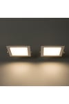 KDL412 Slim Kare LED Panel Spot Gömme 12W 1020 Lümen -3000K SARI IŞIK
