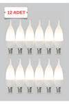 KES206 – LED’li Buji Kıvrık Ampul 5W (6500K | E14 | 12’li Paket)