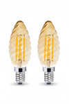 KES610 – LED Flamanlı Buji Ampul 4W (2700K | E14 | 2’li Paket)
