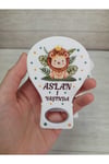10 Adet Balon Magnet Açacak Yeni Doğan, Doğum Günü, Sünnet, Nişan, Söz, Aslanlı Model