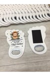 25 Adet Ayak Magnet Açacak Yeni Doğan, Doğum Günü, Sünnet, Nişan, Söz, Düğün Hediyelik