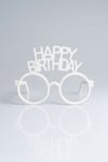 Doğum Günü Parti Gözlüğü Happy Birthday Yazılı Eğlenceli Party Gözlüğü Camsız