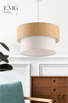 3Lü Set Avize ve Komodin üstü Abajur
