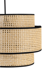 Doğal Hazeran Rattan 3 Katlı Pasta Sarkıt Avize Çocuk Odası Yatak Odası Salon Mutfak Hol Rattan01,