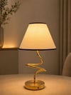 Kablolu Abajur Şapka Masa Lambası Modern Gold Salon Yatak Odası Çocuk Odası