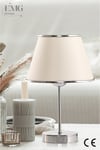 Kumaş Manolya Modern Tekli Avize ve 2 Li Abajur Seti