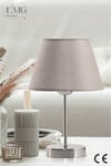 Kumaş Manolya Modern Tekli Avize ve 2 Li Abajur Seti