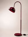 Modern Bordo Metal Lambader – E27 Duylu Şık Ayaklı Salon Lambası