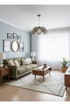 Modern Tasarım Çiçek Sarkıt Avize Kumaş Boheme Salon Oturma Odası Mutfak Avizesi