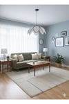 Modern Tasarım Çiçek Sarkıt Avize Kumaş Boheme Salon Oturma Odası Mutfak Avizesi