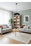 Modern Tasarım Çiçek Sarkıt Avize Kumaş Boheme Salon Oturma Odası Mutfak Avizesi