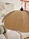 Modern Tasarım Çiçek Sarkıt Avize Rattan Vintage Rustik Boheme Salon Oturma Odası Mutfak Avizesi