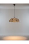 Modern Tasarım Çiçek Sarkıt Avize Rattan Boheme Salon Oturma Odası Mutfak Avizesi