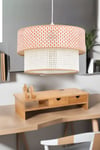 Rattan 2 Katlı Pasta Sarkıt Avize Çocuk Odası Yatak Odası Salon Mutfak Hol
