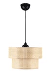 Rattan 2 Katlı Pasta Sarkıt Avize Çocuk Odası Yatak Odası Salon Mutfak Hol