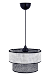 Rattan 2 Katlı Pasta Sarkıt Avize Çocuk Odası Yatak Odası Salon Mutfak Hol