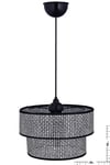 Rattan 2 Katlı Pasta Sarkıt Avize Çocuk Odası Yatak Odası Salon Mutfak Hol