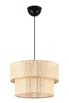 Rattan 2 Katlı Pasta Sarkıt Avize Çocuk Odası Yatak Odası Salon Mutfak Hol