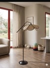 Rattan Çiçek Başlık Denge Lambader Salon Yatak Odası Çocuk Odası Rustik Bohem