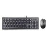 A4 TECH KR-9276 USB Q Trk Optic Mouse Suya Dayanıklı Siyah Multimedya Klavye - Mouse Set