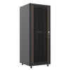 AGER 36U 800x800mm Dikili Tip Siyah Kabinet Vega AG-VB36U8080S1 Cam Kapak