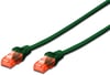 DIGITUS 5metre CAT6 Utp DK-1617-050/G Yeşil Patch Kablo